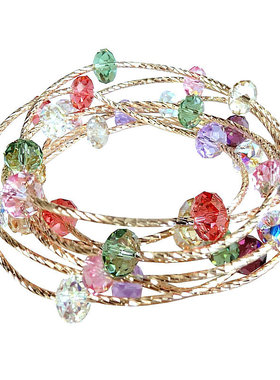 奥地利水晶手链女镀情人节礼物