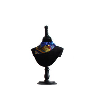 黑色丝绒包布头模道具衬衫模帽子项链丝巾眼镜展示架橱窗成列假人