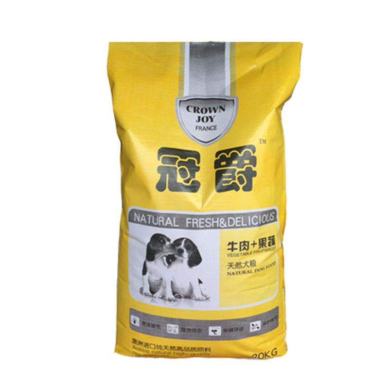 冠爵狗粮斗牛英牛法牛巴哥金毛黑背德牧牛头梗成幼犬20kg40斤