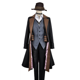 胡桃夹子cos 现货文豪野犬 动画版 黑手党 中原中也 cosplay服装