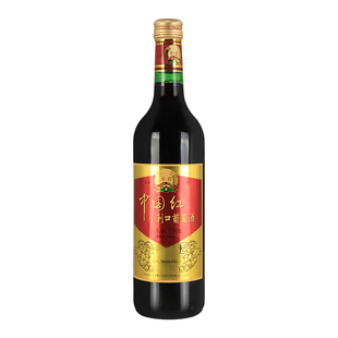 北京丰收牌中国红葡萄酒 国产甜红葡萄酒 16度750ml*2瓶多省包邮