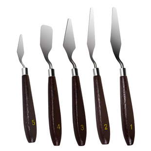 5件套巧克力刮刀翻糖奶油小抹刀蛋糕调色裱花抹平器烘焙工具套装