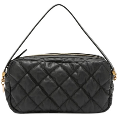 rabeanco单肩菱格宽带女士包包