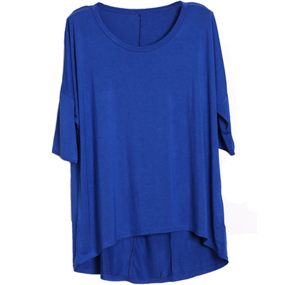 舞蹈练功服现代舞上衣女圆领宽松