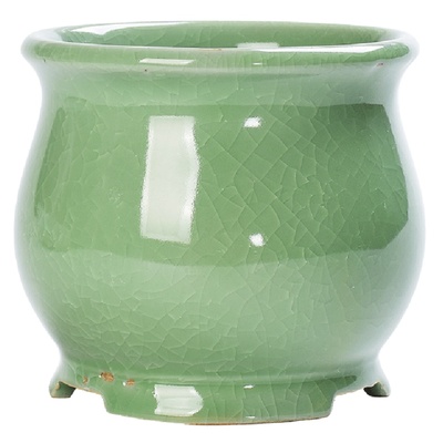 蝴蝶兰专用哥窑中国风花盆陶瓷