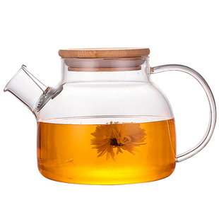 耐高温玻璃茶壶大号加厚耐热茶具套装花茶大容量家用水果茶凉水壶