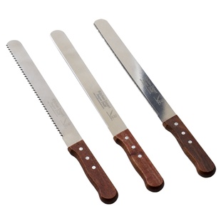 10/12/14寸不锈钢蛋糕刀 平口/细齿/粗齿刀 切刀直刀 土司面包刀