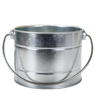 多功能整理收纳出口外贸杂货美式简朴风格手提镀锌铁衣夹收纳篮