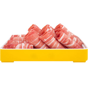 羊肉板 羊肉卷羊肉版带脆骨羊肉 火锅豆捞食材 5斤一板 185元