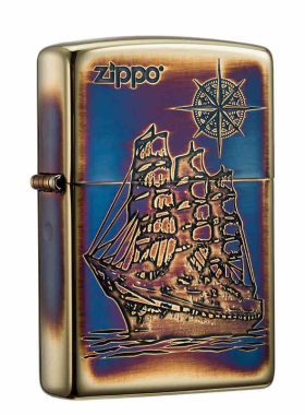 正品ZIPPO打火机一帆风顺