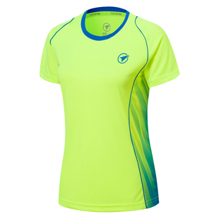 速干羽毛球服上衣男女运动短款网乒乓气排球半袖休闲训练比赛队服