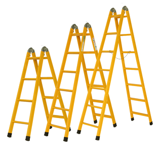 梯子 家用折叠8步梯人字梯加厚伸缩梯工程梯铁方管梯移动楼梯包邮