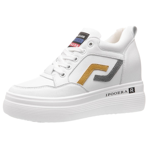 内增高小白鞋女鞋百搭厚底今年流行爆款配裙子的休闲运动鞋鞋子潮