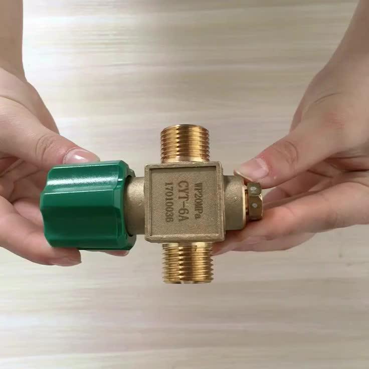 Cylinder Valve Cyt6 Filling Control Valve For Car Cng Tank/cylinder