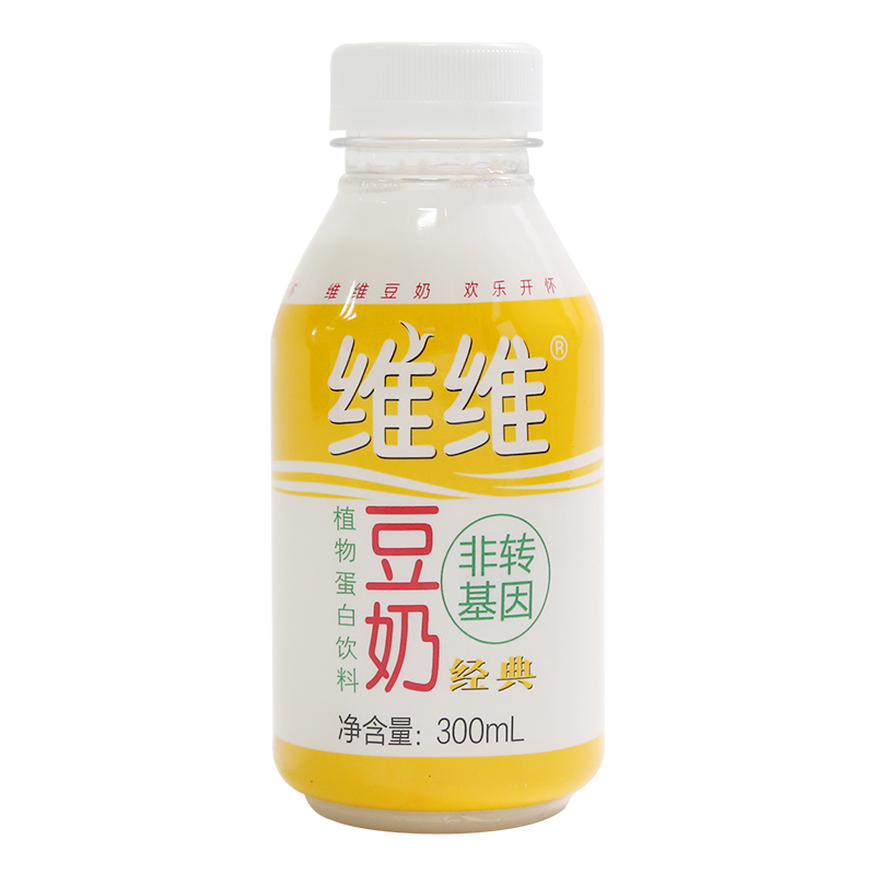 维维豆奶 300ml*24瓶装 整箱原味植物蛋白饮料营养豆奶早餐饮品