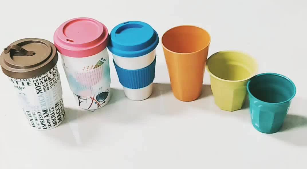 Wholesale Fda Ecofriendly Biodegradable Bamboo Fibre Reusable Coffee