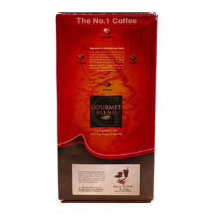买2盒包邮/越南中原滴漏咖啡粉gourmet blend无蔗糖研磨黑咖啡