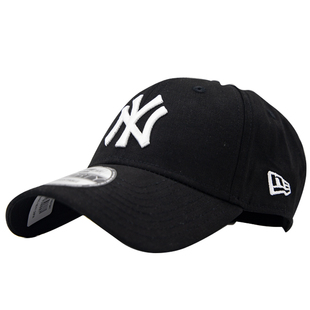 NEWERA 现货MLB男女型炫彩嘻哈NY LA弯檐可调节鸭舌帽街舞棒球帽