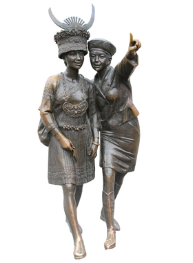 民族团结风雕像园林景观制作厂