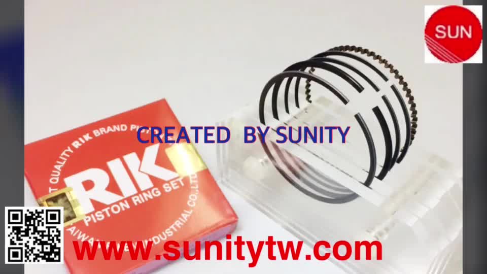 Taiwan Made 100cc Motorcycle Engine Parts Repair Market Fcd Piston Ring