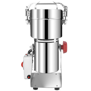 超帅药材粉碎机五谷杂粮磨粉机打粉机超细商用研磨机药材打碎机