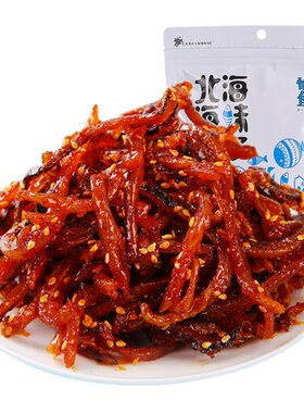 北海特产香辣鳗鱼丝蜜汁500g