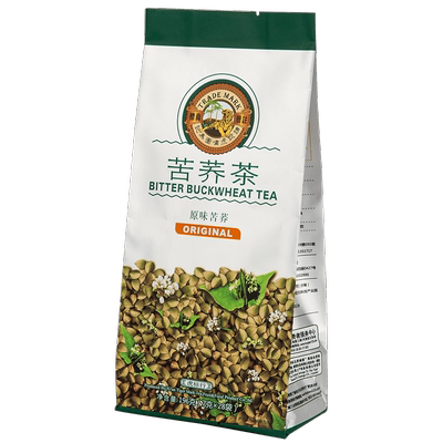 虎标苦荞茶196g 袋装全胚芽 苦荞麦茶 四川凉山全颗粒 茶叶