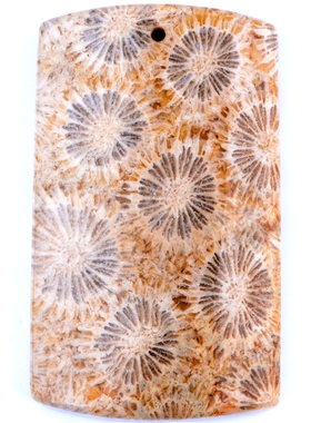 天然珊瑚玉方牌毛衣链挂饰吊坠