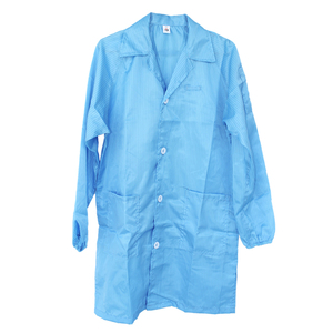 防静电服格子透气工衣大褂防尘富士康网格分体上衣食品无尘工作服