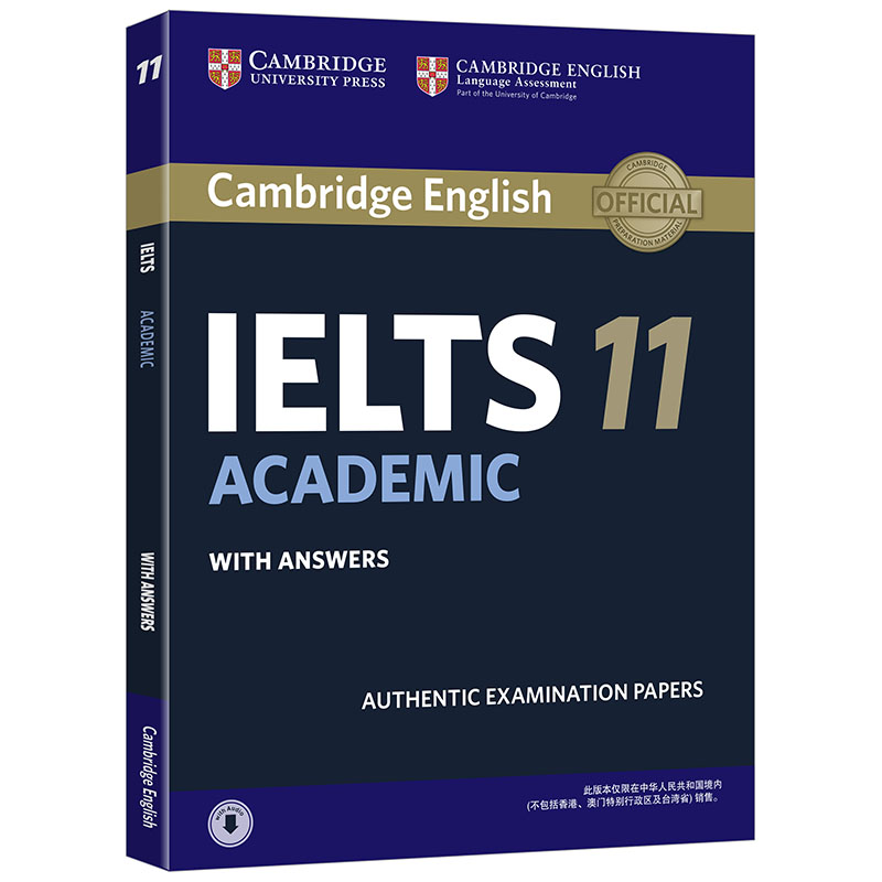 正版包邮 剑桥雅思官方真题集11：学术类 IELTS ACADEMIC 新东方剑桥雅思真题集剑11版 雅思a类真题 新东方雅思英语IELTS考试教材