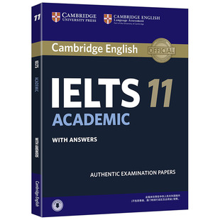 正版包邮 剑桥雅思官方真题集11:学术类 IELTS ACADEMIC 新东方剑桥雅思真题集剑11版 雅思a类真题 新东方雅思英语IELTS考试教材