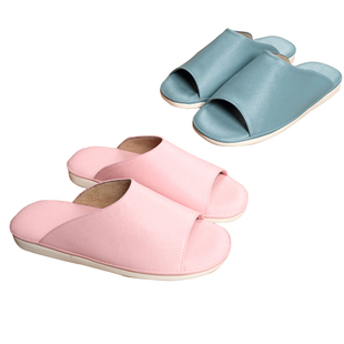 高档头层全牛皮真皮拖鞋男夏季防滑防臭静音家用室内木地板凉鞋女