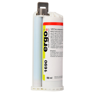 瑞士进口ergo1690胶水粘金属ABS塑料亚克力玻璃耐高温强力AB胶