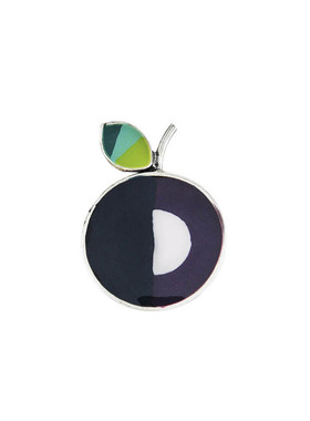 法国TARATATA BIGARREAU黑樱桃戒指女纯银原创设计水果指环食指戒