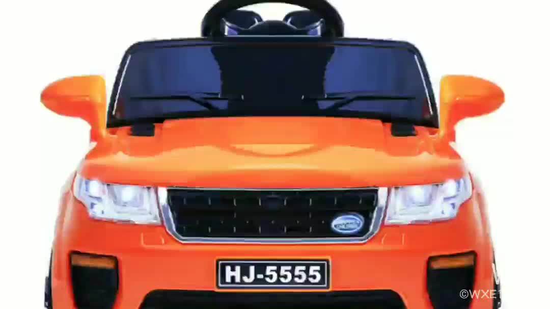 Wdhj5555 Kids Plastic Outdoor Electric Cars Kids Ride On Remote Control