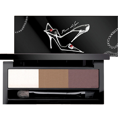 玛丽黛佳三色眉粉眼部防水防汗