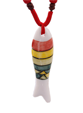 陶瓷森系日韩风中长款吊坠新品