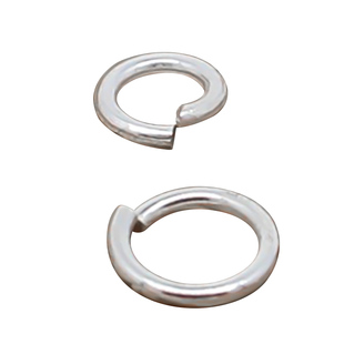 S925纯银饰品圈diy手工配件扣手链项链开口环闭口圈串珠连接材料