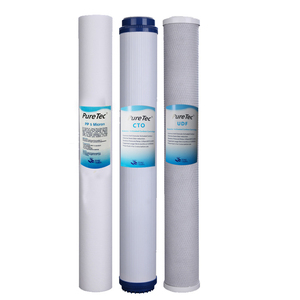 包邮20寸PP棉压缩炭颗粒炭前三级滤芯商用净水器纯水机通用滤芯