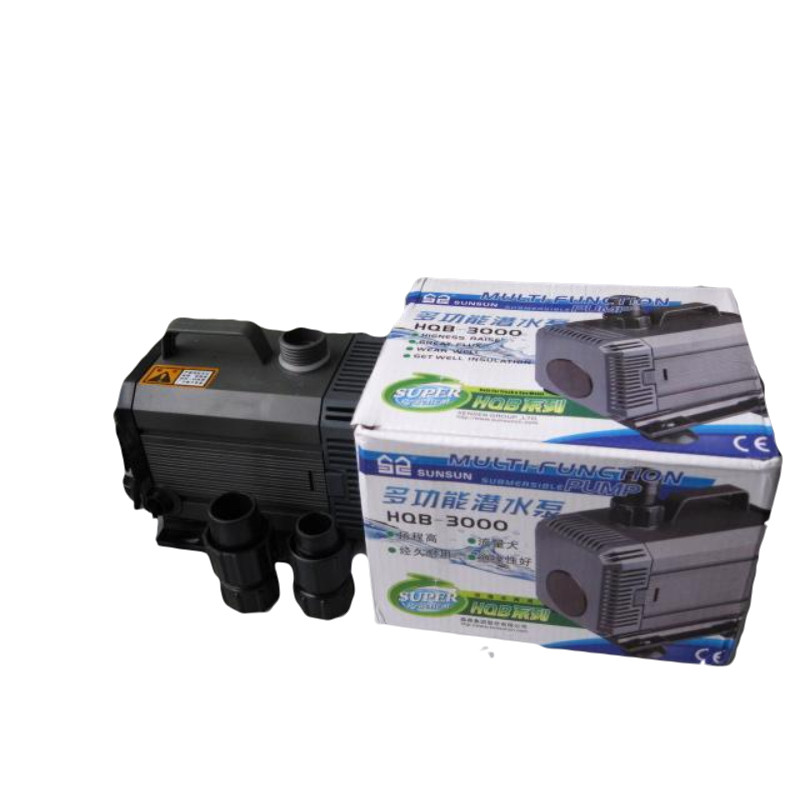 假山流水景观配件森森水泵潜水电动泵超静音4500型水池池塘水景泵