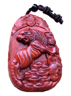 项链阴沉木属相上山虎小叶紫檀