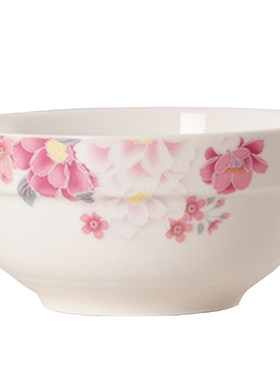 简爱家用中号10个陶瓷饺子米饭碗