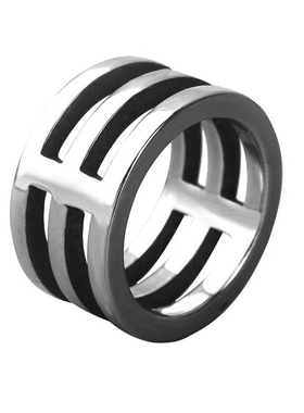 热销朋克风钛钢戒指潮人时尚创意