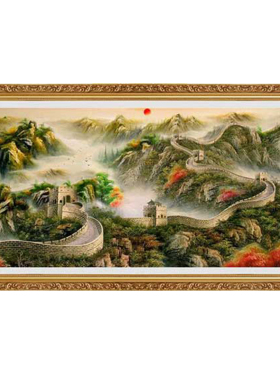 装裱巨幅超大任意尺寸定制山水画