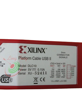 原装进口HW-USB-II-G XILINX下载线 DLC10 platform cable usb II