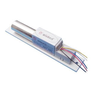 莹德嘉JDY-002玻璃门门禁六芯6线电插锁信号反馈无噪音电控锁