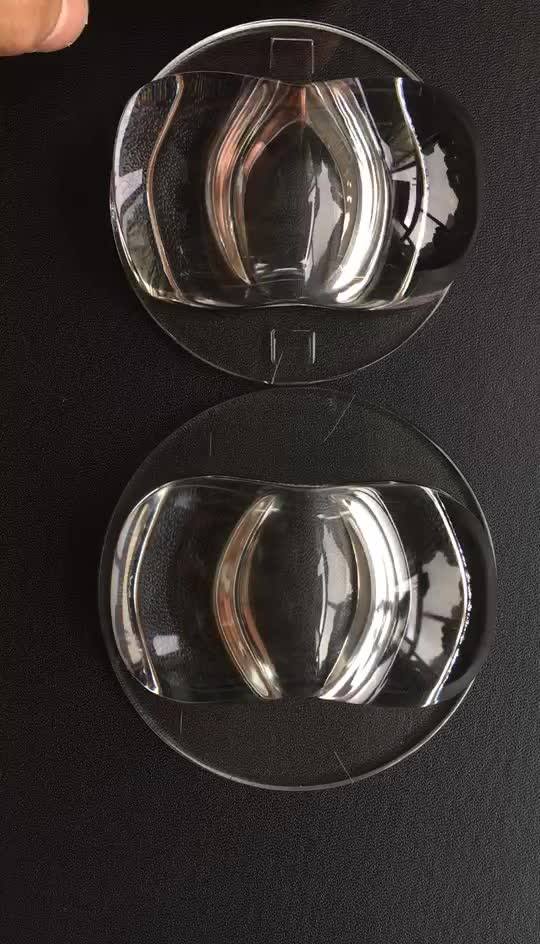 Borosilicate 60w Led Optical Glass Lens 120x60 Degree Bat Wing Buy