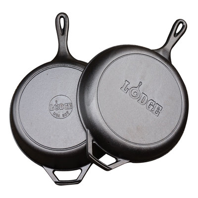 lodge洛极美国进口煎炒套装锅