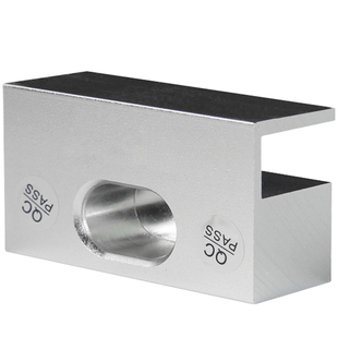 高优J01上下无框玻璃门禁门夹单双开门电插锁安装配件不锈钢门夹