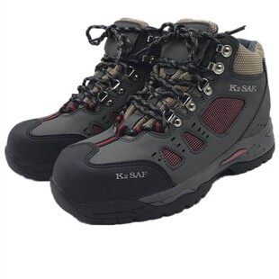 男韩国K2安全鞋侧拉链防砸出口劳保鞋高帮防护船厂工作鞋休闲鞋